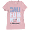 california republic Ladies Fitted T-Shirt