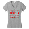 you cant buy love but you can rescue it Women's V-Neck T-Shirt