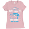 I'm A Fish-oholic On The Road To Recovery Ladies Fitted T-Shirt