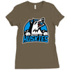 outpos 31 huskies Ladies Fitted T-Shirt