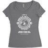mega man's bar mitzvah Women's Triblend Scoop T-shirt