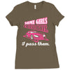 i pass boys Ladies Fitted T-Shirt