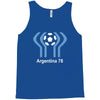argentina 78 world cup 1978 retro football Tank Top