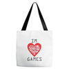 IM LOVE GAMES Tote Bags