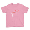 banksy headshot butterfly Youth Tee