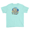 polygon bear graphic Youth Tee