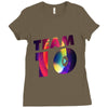 team 10 Ladies Fitted T-Shirt