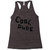 cool dude 2 Racerback Tank