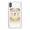 Never Underestimate the Strength of a Bladder Cancer Warrior Being iPhoneX