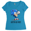 caffeine boost Women's Triblend Scoop T-shirt