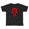 world of warcraft mists of pandaria horde Toddler T-shirt
