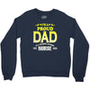 proud dad nurse Crewneck Sweatshirt