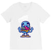 zombie burgers rouge V-Neck Tee