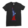 4th of july Ladies Fitted T-Shirt