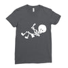 baby skeleton Ladies Fitted T-Shirt