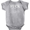 Fuck verb Infant Clothing