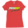 president eat people Ladies Fitted T-Shirt