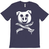 pig bacon cross bones pirate T-Shirt