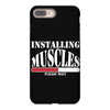 funny installing muscles, ideal gift, birthday present iPhone 8 Plus