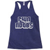pwn noobs Racerback Tank
