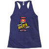 game over man Racerback Tank
