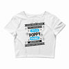 It's A Poppy Thing Crop Top