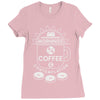 coffee &amp; contemplation Ladies Fitted T-Shirt