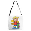 bart simpson Adjustable Strap Totes