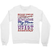 my mom is in heaven forever Crewneck Sweatshirt