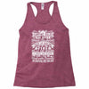 our camping rules Racerback Tank