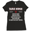 Taurus Woman Ladies Fitted T-Shirt