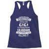 Super Cool Gigi Of A Freaking Awesome Grandson Racerback Tank