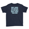 dont judge my english setter Youth Tee