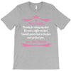 Dear Daddy, Thanks for Being my Dad Baby Boy Letter to Father T-Shirt