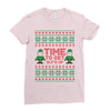 time to get elffed up Ladies Fitted T-Shirt