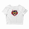 monsters Crop Top