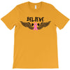 angel wing believe breast cancer T-Shirt
