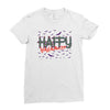 happy halloween3 Ladies Fitted T-Shirt