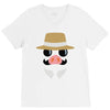 minimal porco V-Neck Tee