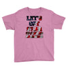 star spangled hammered Youth Tee