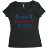 The Human Fund Money For People Women's Triblend Scoop T-shirt