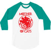 mother of cat new 3/4 Sleeve Shirt