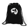midnight desolation Drawstring Bags