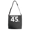 logo we are the 45 % scotland independence Adjustable Strap Totes