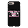 I Love Someone with Breast Cancer to The Moon and Back to Infinity iPhone 8 Plus