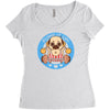 pump it up Women's Triblend Scoop T-shirt