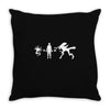 alien arith metic Throw Pillow