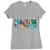 jake paulers cool colors Ladies Fitted T-Shirt