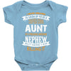 Super Cool Aunt Of A Freaking Awesome Nephew Baby Onesie