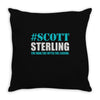scott sterling the man the myth the legend Throw Pillow